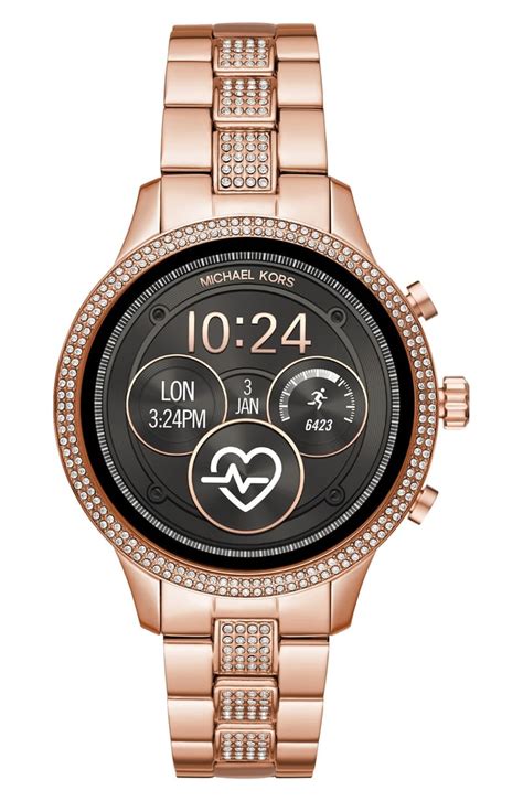 michael kors runway watch smart